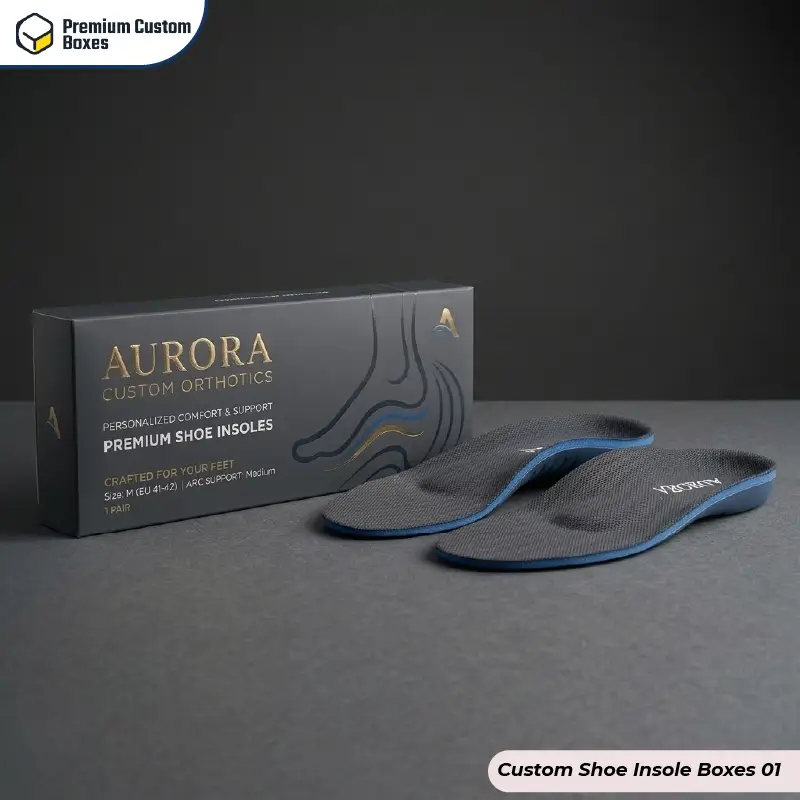 Custom Shoe Insole Boxes