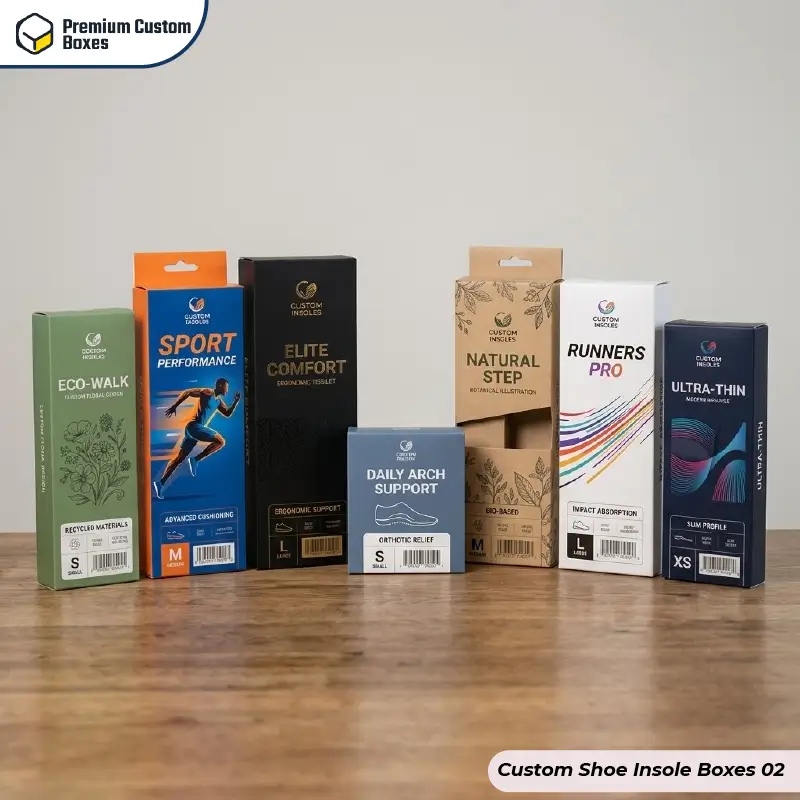 Custom Shoe Insole Boxes