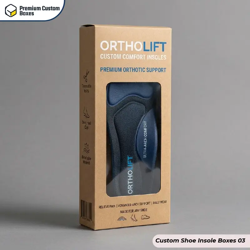 Custom Shoe Insole Boxes