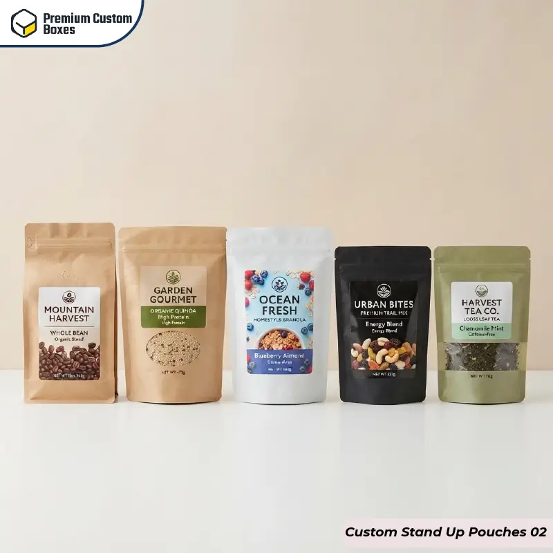 Custom Stand Up Pouches