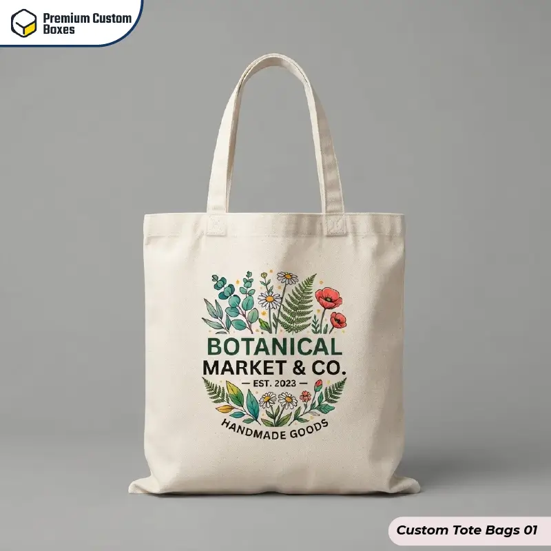 Custom Tote Bags with logo