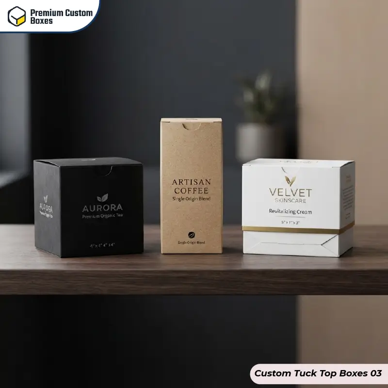 Custom Tuck Top Boxes