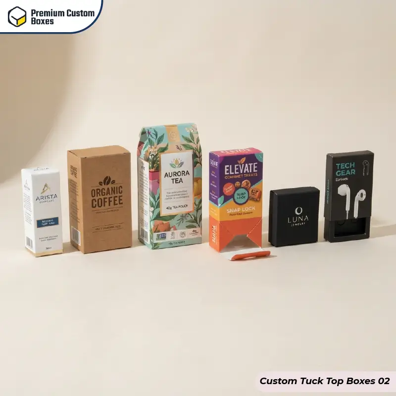 Custom Tuck Top Boxes