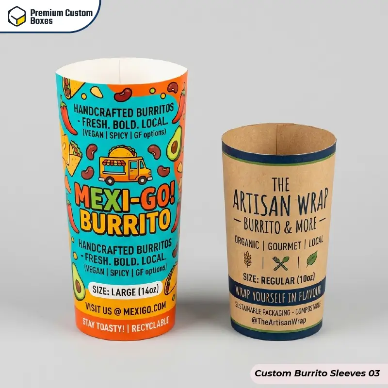 Custom Burrito Sleeves