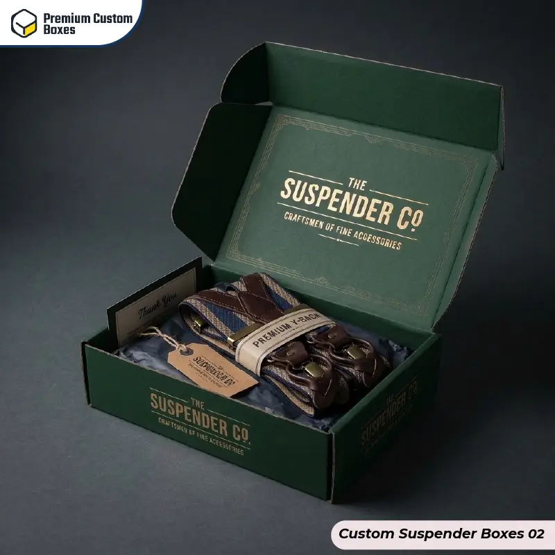 Custom Suspender Boxes