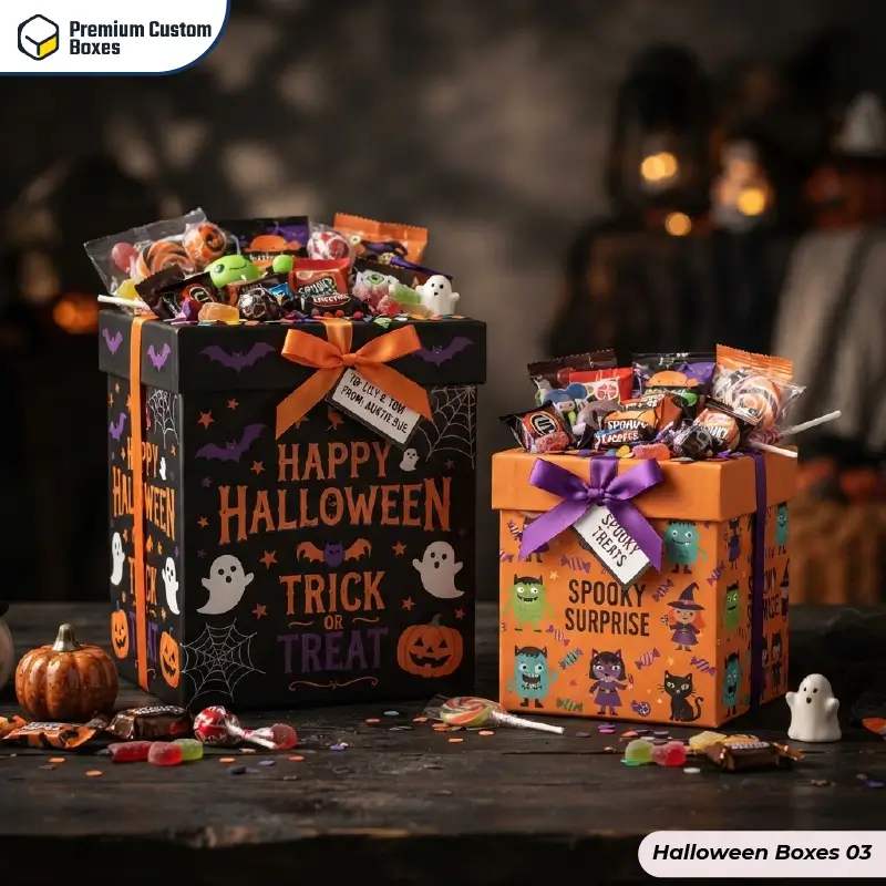 Custom Halloween boxes