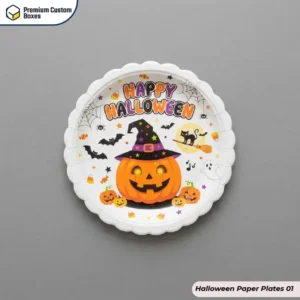 Custom Halloween Paper Plates