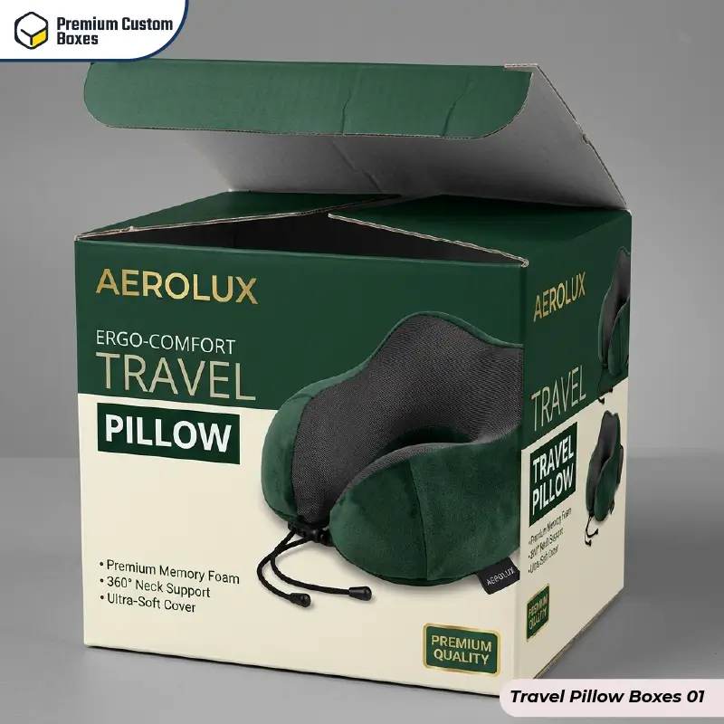 Travel Pillow Boxes