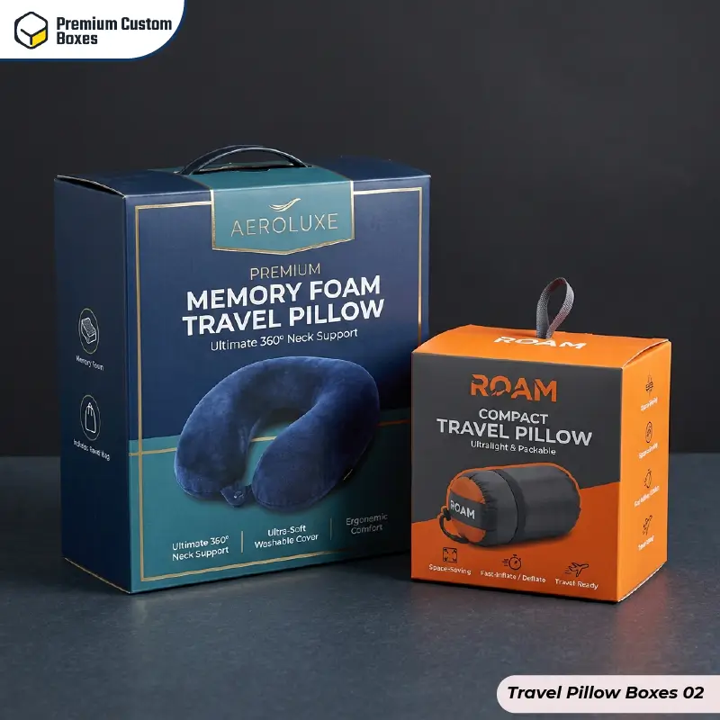 Travel Pillow Boxes