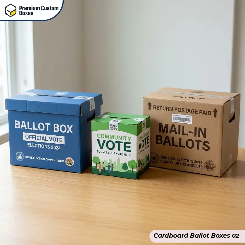 Cardboard Ballot Boxes