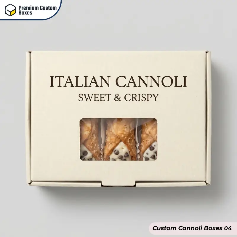 Custom Cannoli Boxes