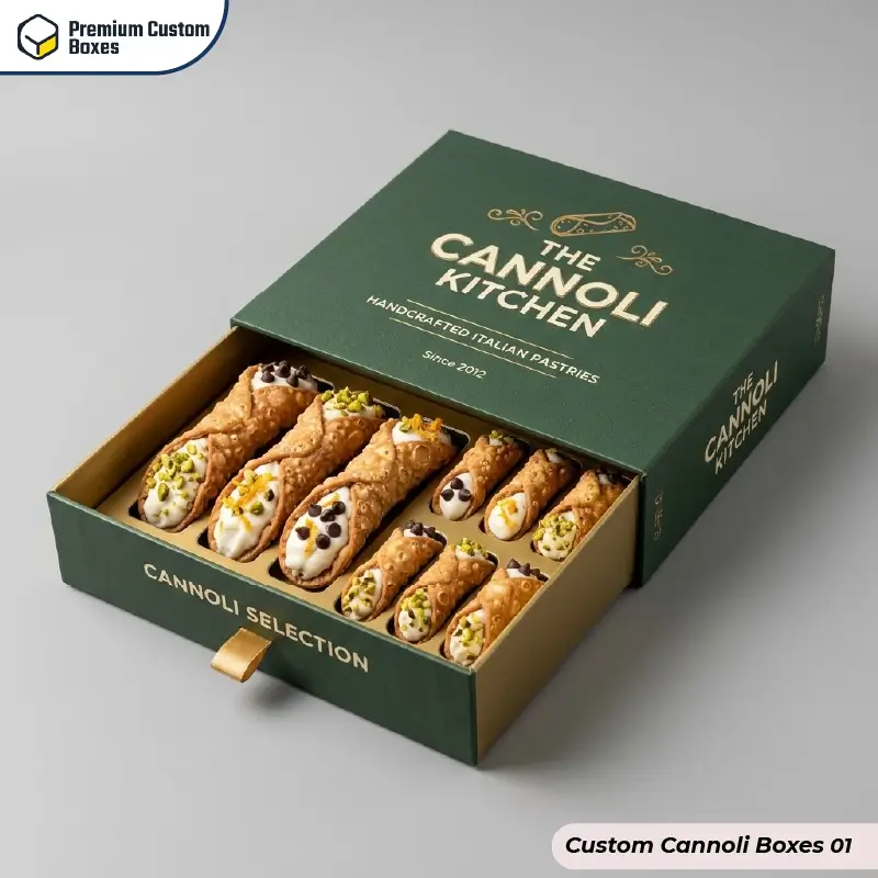 Custom Cannoli Boxes