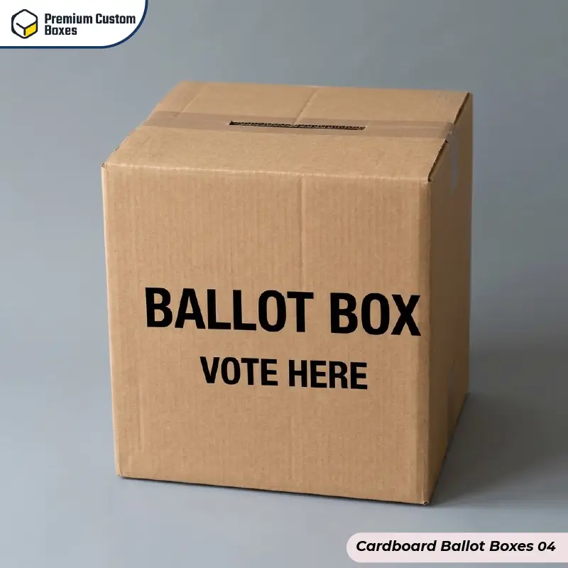 Cardboard Ballot Boxes
