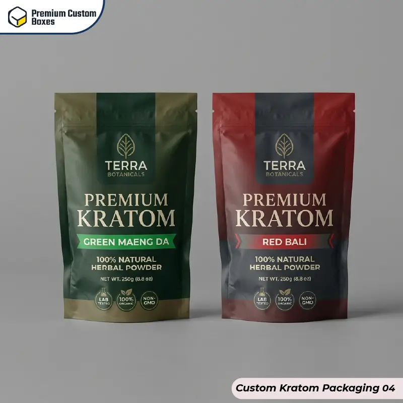 Custom Kratom Packaging