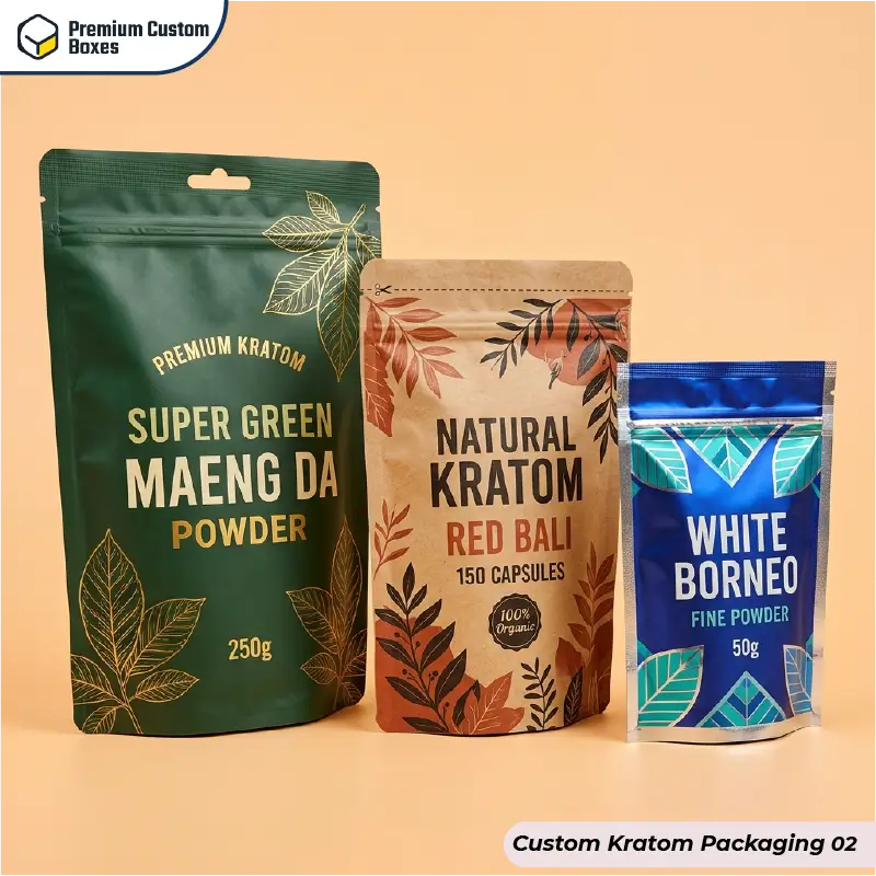 Custom Kratom Packaging
