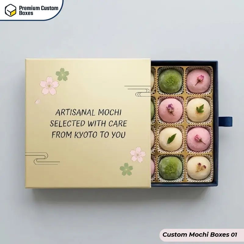 Custom Mochi Boxes