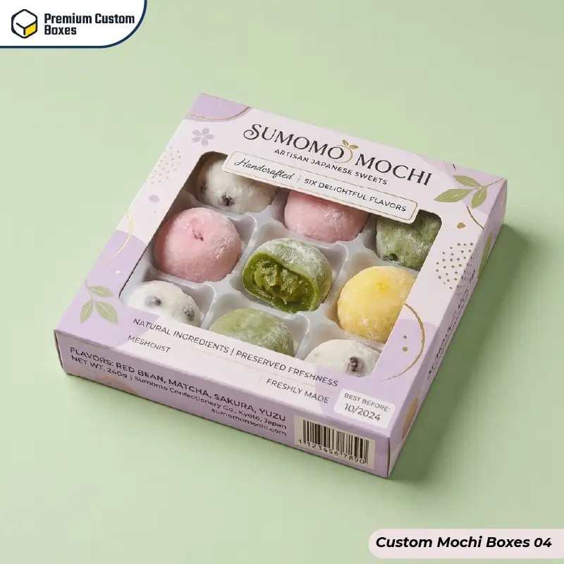 Custom Mochi Boxes