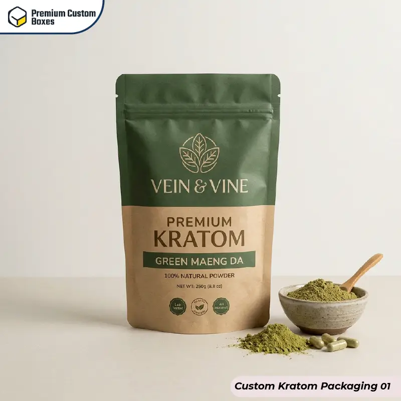 Custom Kratom Packaging