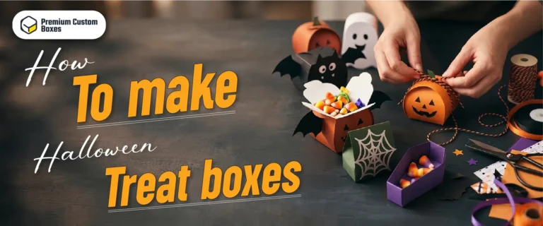 How To Make Halloween Treat Boxes